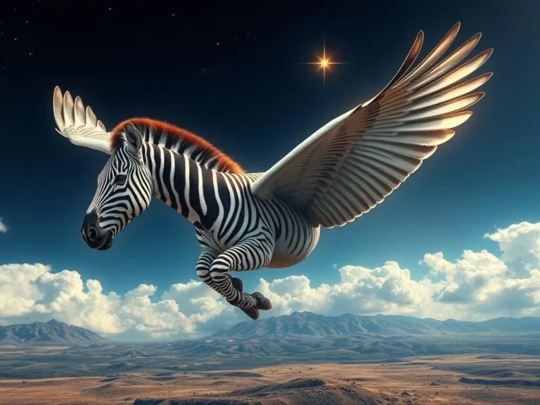 Flying Zebra Spiritual Meaning: Discovering the Mystical Symbolism