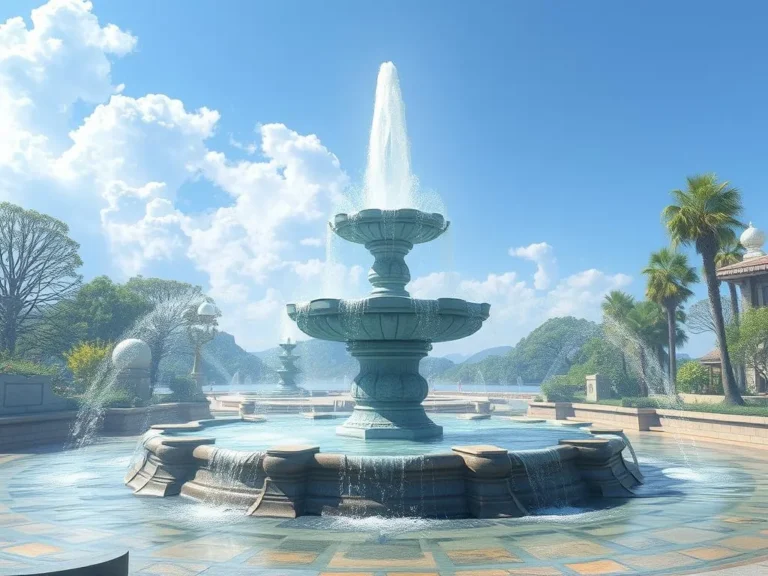 Fountain Spiritual Meaning: Discovering the Essence of Renewal and Abundance
