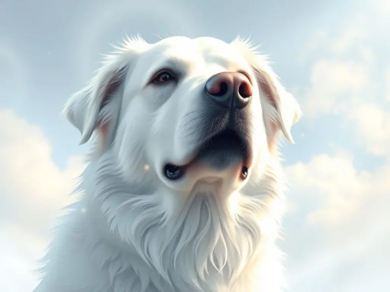 Friendly White Dog Spiritual Meaning: Discovering the Spiritual Connection