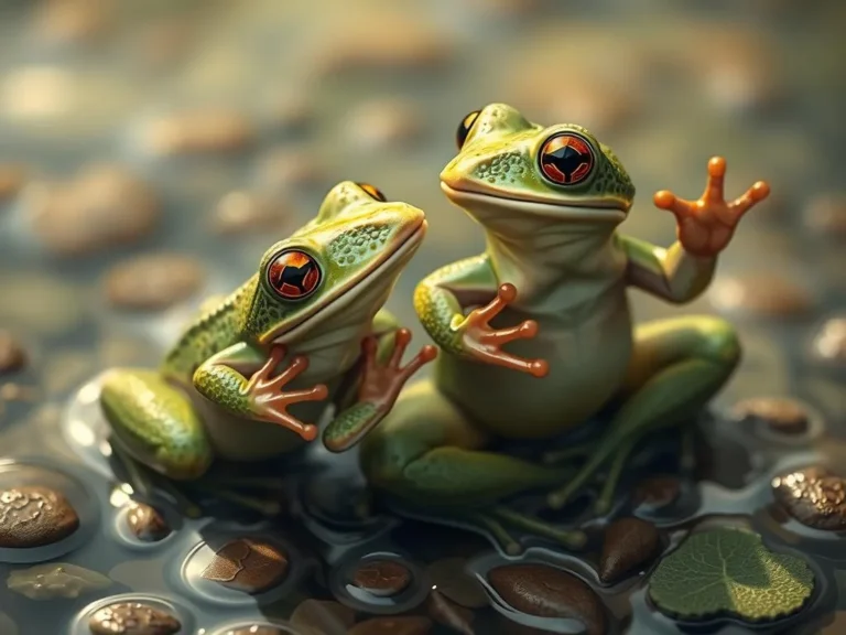 Frogs Multiplying Spiritual Meaning: Exploring Abundance and Transformation