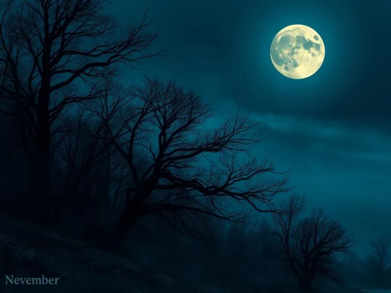 Full Moon November Spiritual Meaning: A Time for Reflection and Renewal