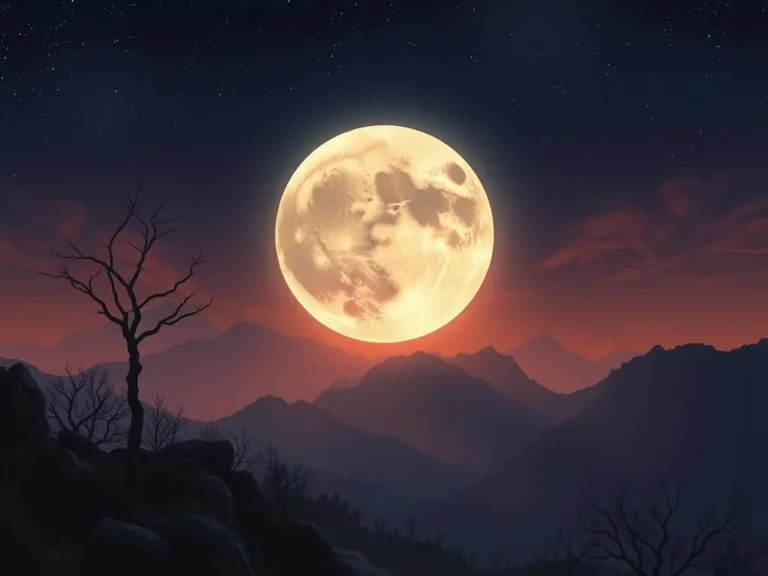 Full Moon Spiritual Meaning: Unlocking the Mysteries of the Night Sky