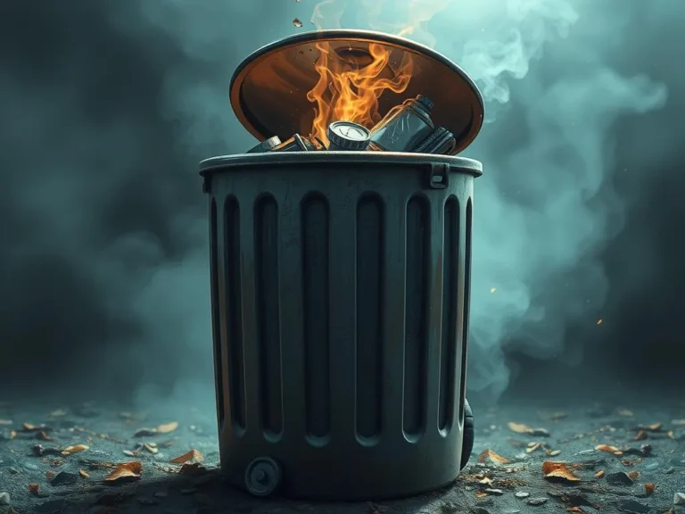 Garbage Can Spiritual Meaning: Finding Wisdom in Life’s Discarded Moments