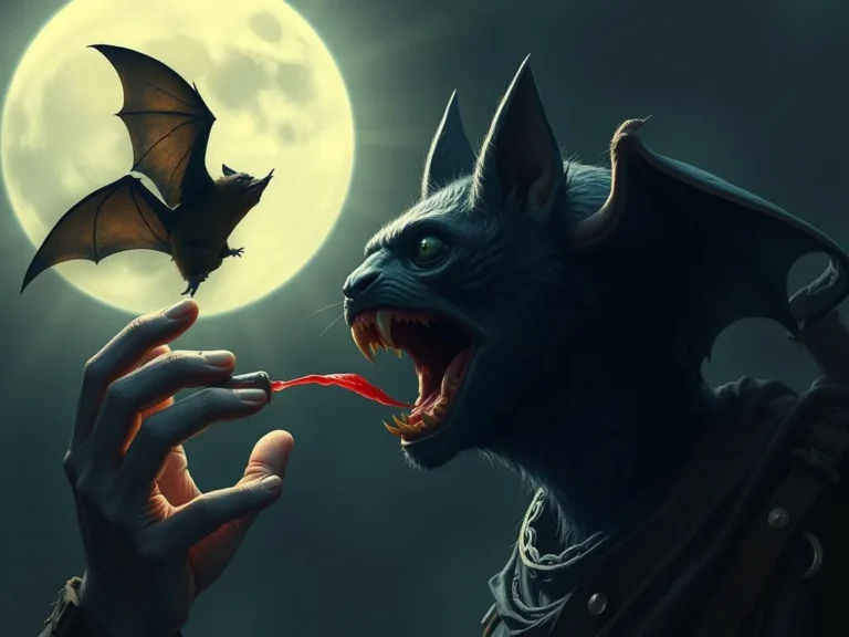 Getting Bitten by a Bat Spiritual Meaning: A Journey into the Unknown