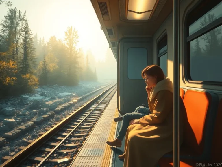 Getting Lost on a Train Spiritual Meaning: A Journey of Self-Discovery