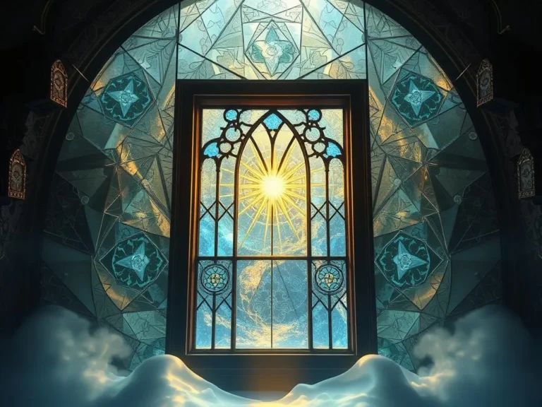 Glass Window Spiritual Meaning: A Journey Through Light and Reflection