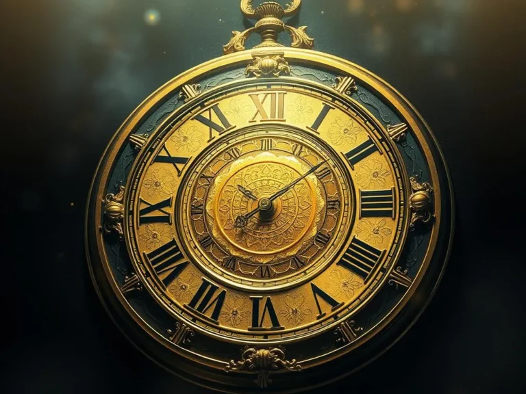 Gold Clock Spiritual Meaning: Unlocking the Mysteries of Time and Spirituality