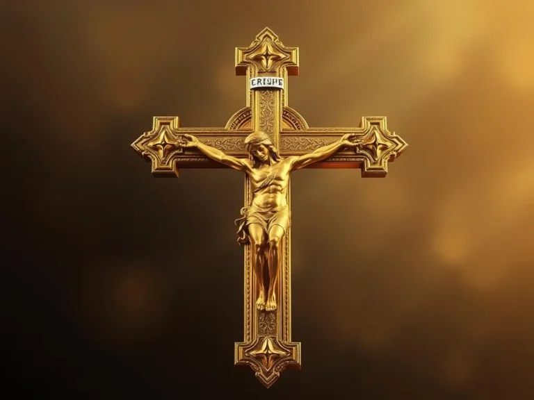 Gold Crucifix Spiritual Meaning: Discovering the Divine Connection