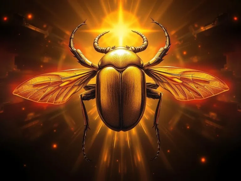 Golden Beetle Spiritual Meaning: A Journey into Transformation and Renewal