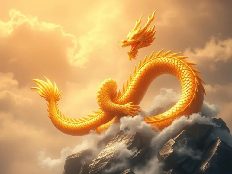 Golden Dragon Spiritual Meaning: Unlocking the Mystical Power of the Golden Dragon