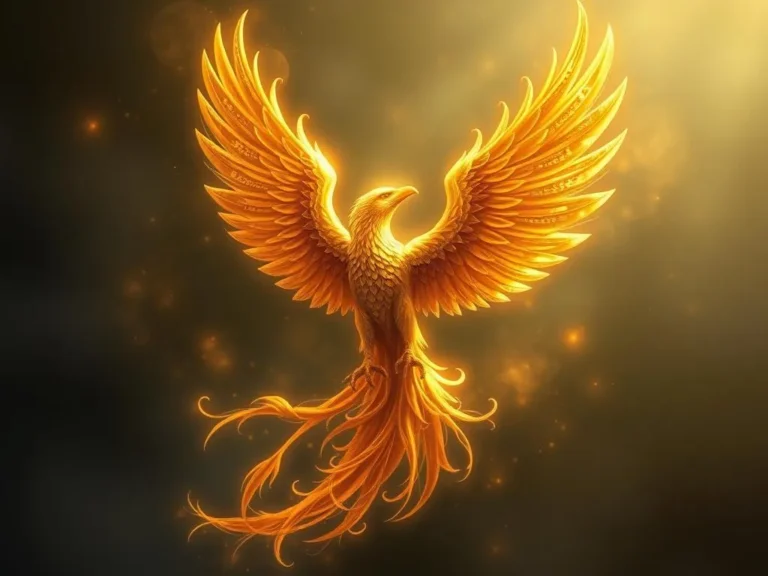 Golden Phoenix Spiritual Meaning: Rise from the Ashes