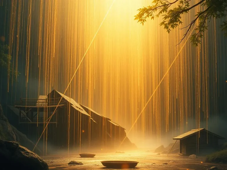 Golden Rain Spiritual Meaning: Discovering Blessings from Above
