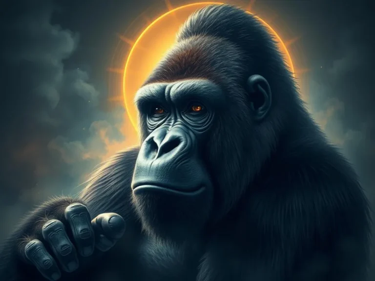 Gorilla Spiritual Spiritual Meaning: Unpacking the Wisdom of the Wild