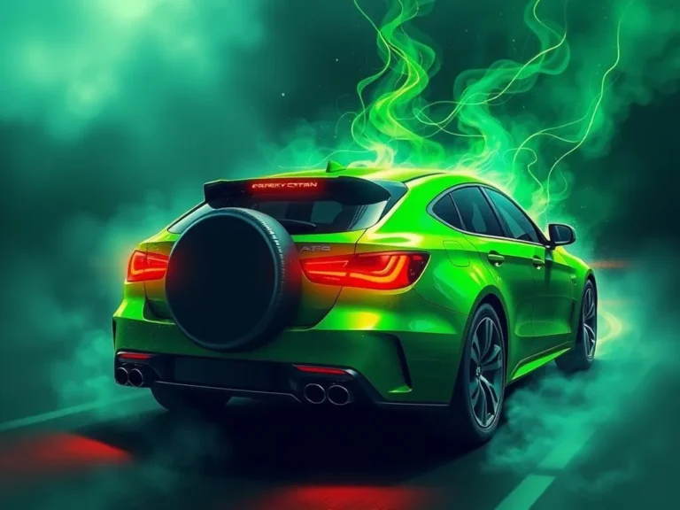 Green Car Spiritual Meaning: Discovering the Hidden Messages Behind Your Journey