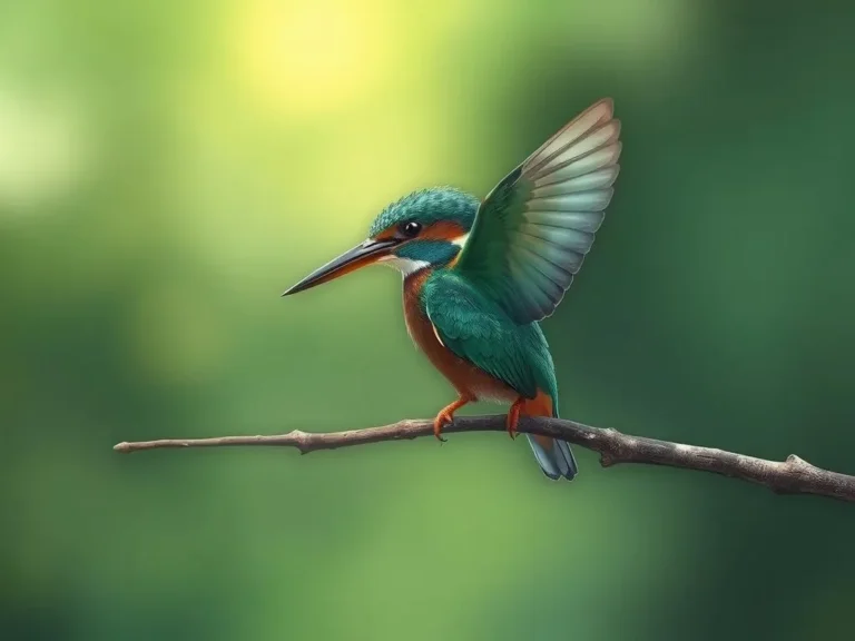 Green Kingfisher Spiritual Meaning: A Journey into the Heart of Nature