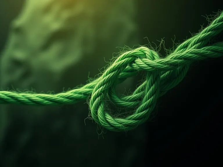 Green Rope Spiritual Meaning: Connecting with Nature and Your Inner Self