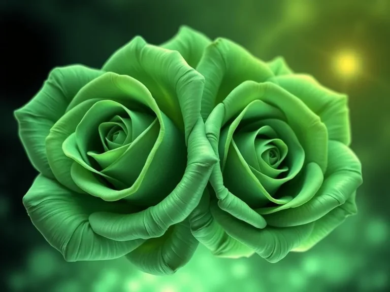 Green Roses Spiritual Meaning: Unveiling the Mysteries of Nature’s Enigmatic Bloom