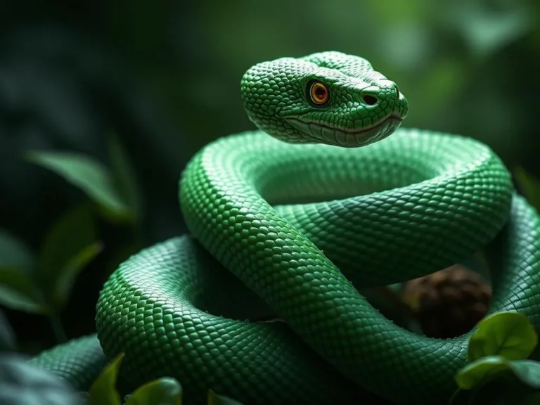 Green Snake Spiritual Meaning: Uncovering the Hidden Messages