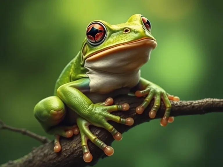 Green Tree Frog Spiritual Meaning: A Journey into Nature’s Wisdom