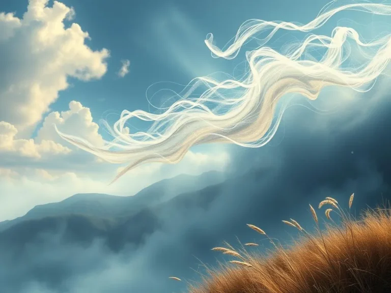Gust of Wind Spiritual Meaning: Embracing Change and Transformation