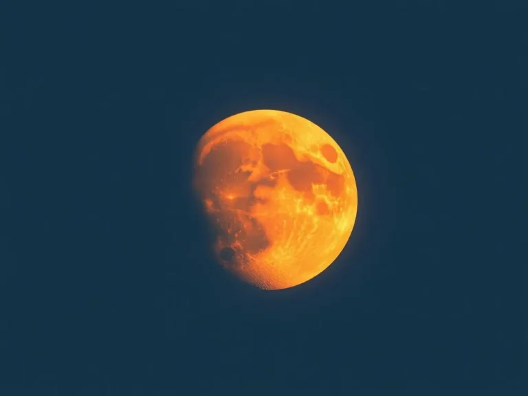 Half Orange Moon Spiritual Meaning: A Journey into Celestial Wisdom