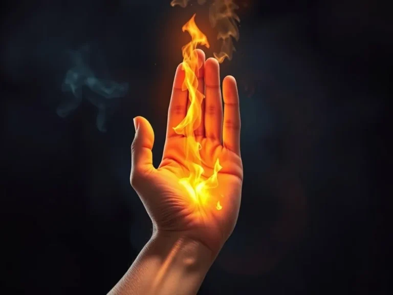 Hand Burning Spiritual Meaning: Understanding the Signs and Messages