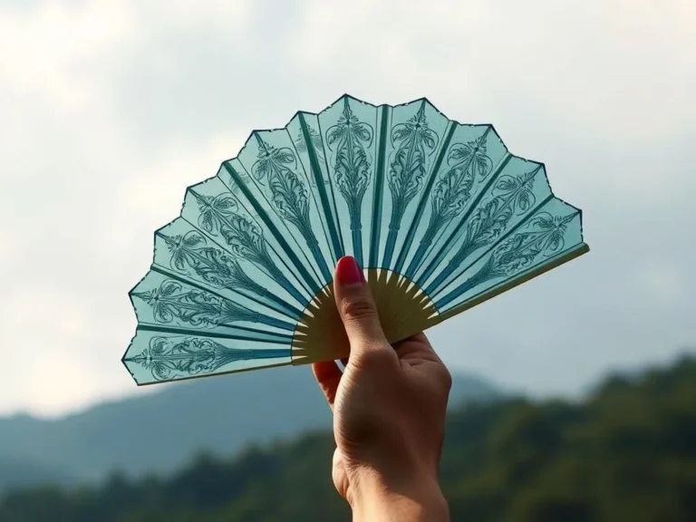 Hand Fan Spiritual Meaning: Unveiling the Mysteries Behind This Elegant Accessory