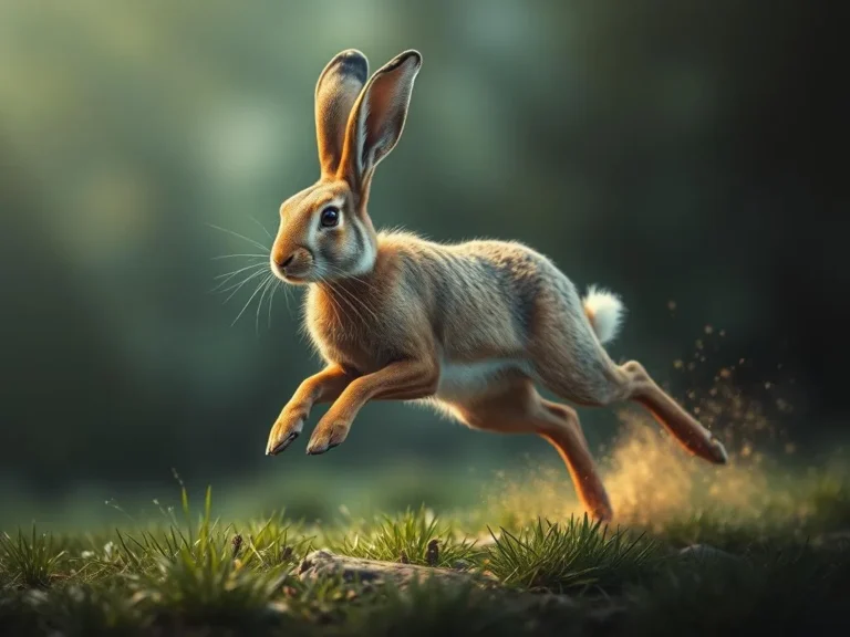 Hare Running Spiritual Meaning: A Journey into the Mystical Realm