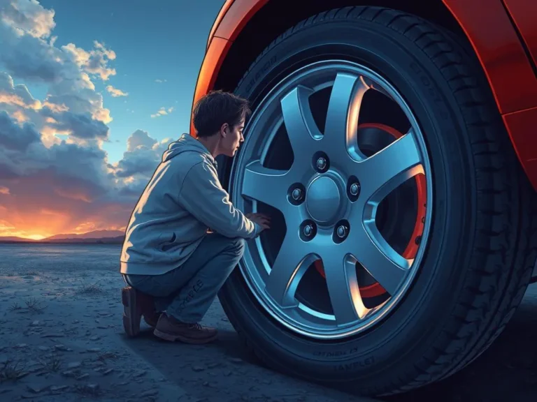 Having a Flat Tyre Spiritual Meaning: Exploring Life’s Unexpected Stops