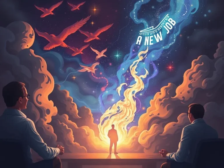 Having New Job Spiritual Meaning: Embracing Change and Growth