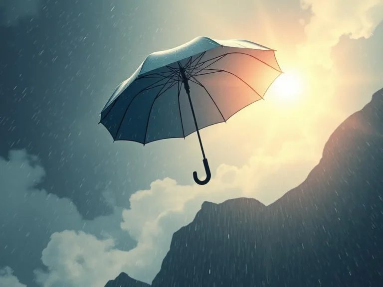 Having Umbrella Spiritual Meaning: Discovering Protection and Guidance in Life