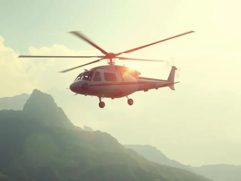 Helicopter Flying Spiritual Meaning: Elevating Your Spirit to New Heights