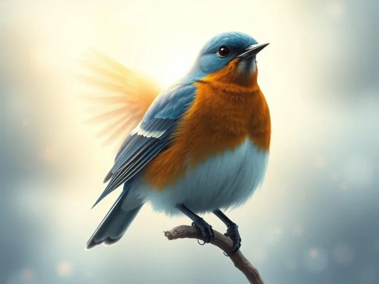 Holding a Bluebird Spiritual Meaning: Embracing Joy and Freedom