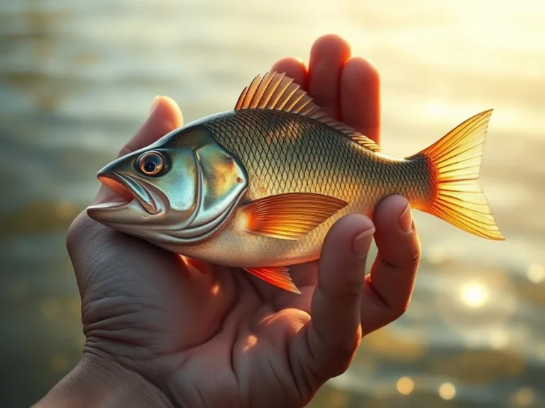 Holding a Live Fish Spiritual Meaning: Unraveling the Mysteries of Life and Transformation