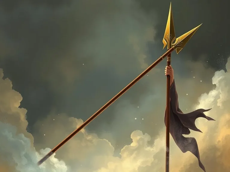 Holding a Spear Spiritual Meaning: Unveiling the Power Within
