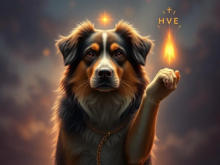 Holding Dog Spiritual Meaning: Understanding the Connection Between Canines and the Soul