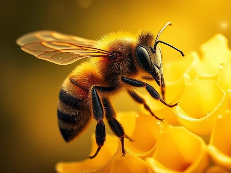 Honey Bee Spiritual Meaning: Exploring the Buzz of Life