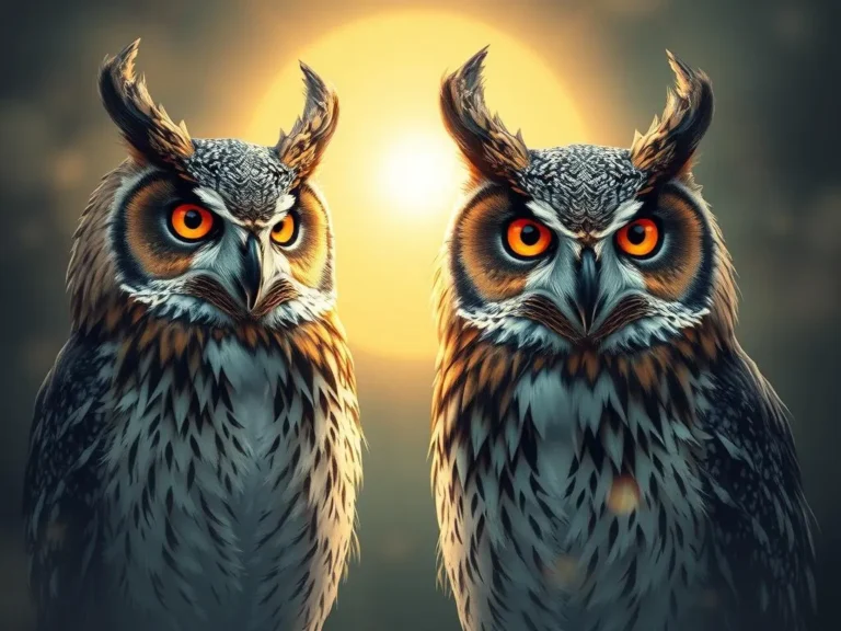 Horned Owls Spiritual Meaning: Understanding Their Mystical Significance