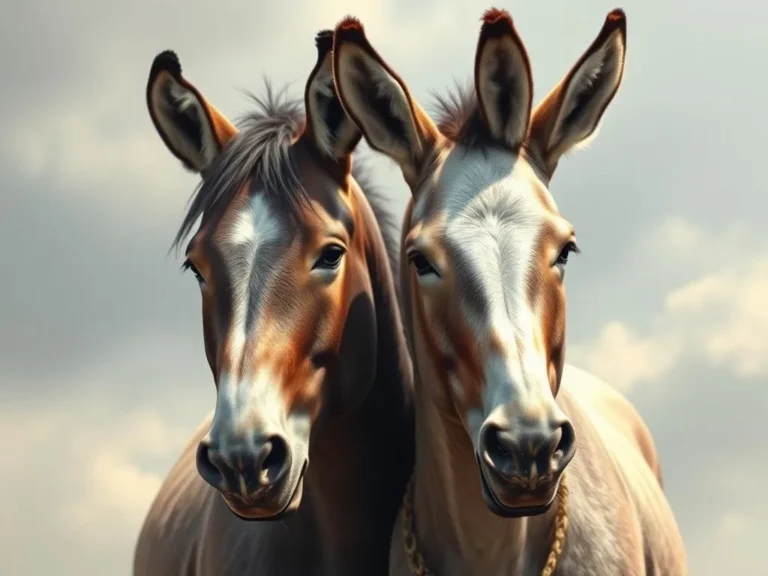 Horse and Donkey Spiritual Meaning: Uncovering Their Unique Symbolism