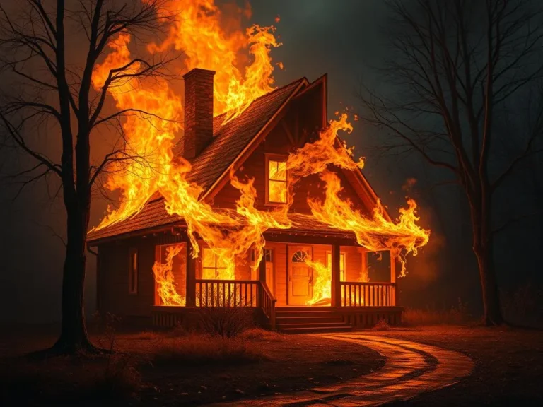 House Fire Spiritual Meaning: Uncovering Transformation and Renewal