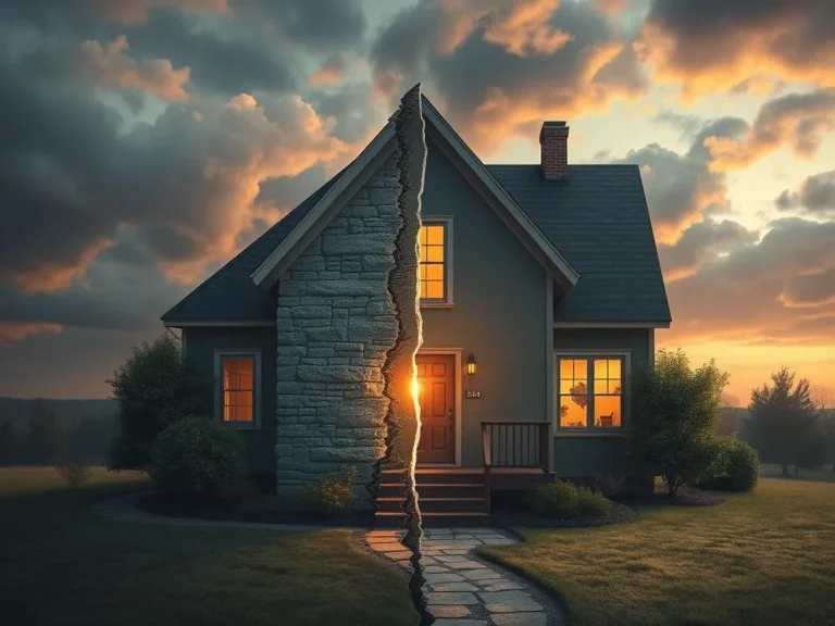 House Split in Half Spiritual Meaning: A Journey into Duality and Balance