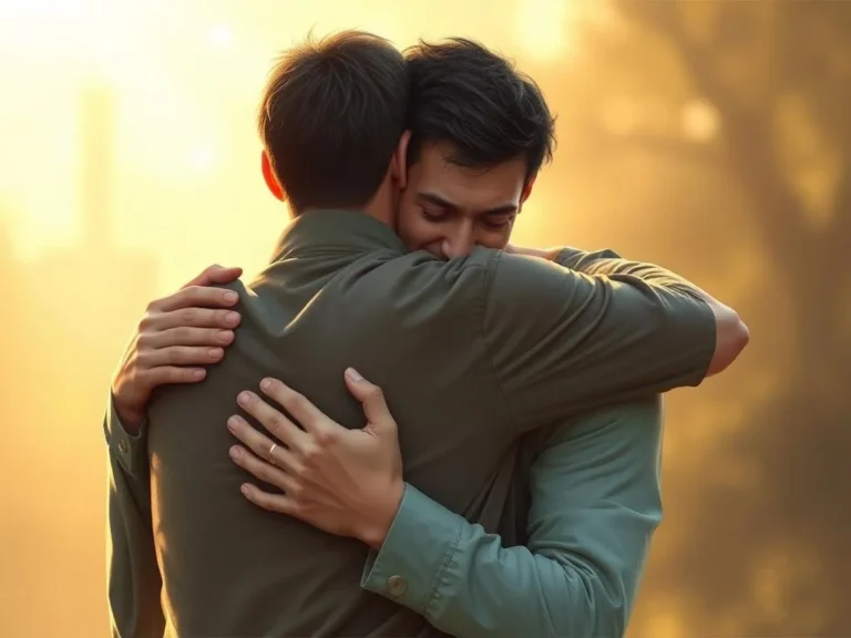 Hugging Male Friend Spiritual Meaning: Understanding the Bonds of Brotherhood