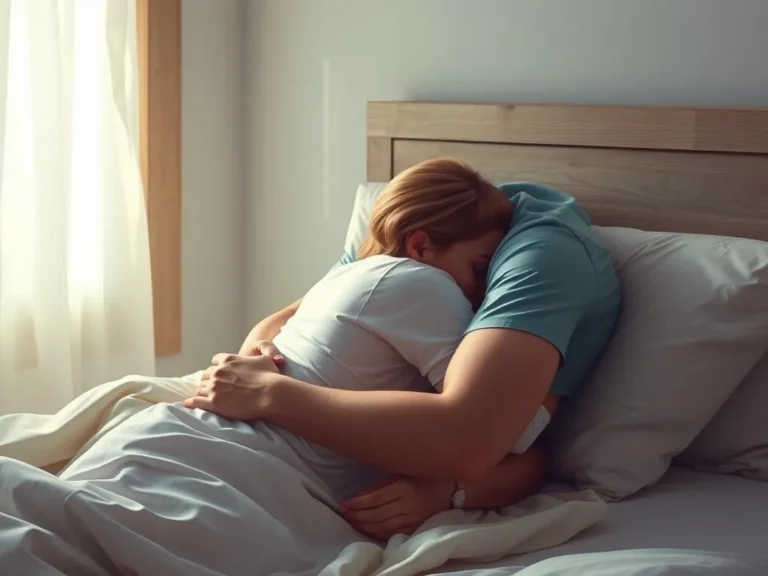 Hugging Someone in Bed Spiritual Meaning: Embracing Love and Connection