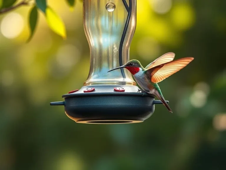 Hummingbird Feeder Spiritual Meaning: Discovering Joy and Connection