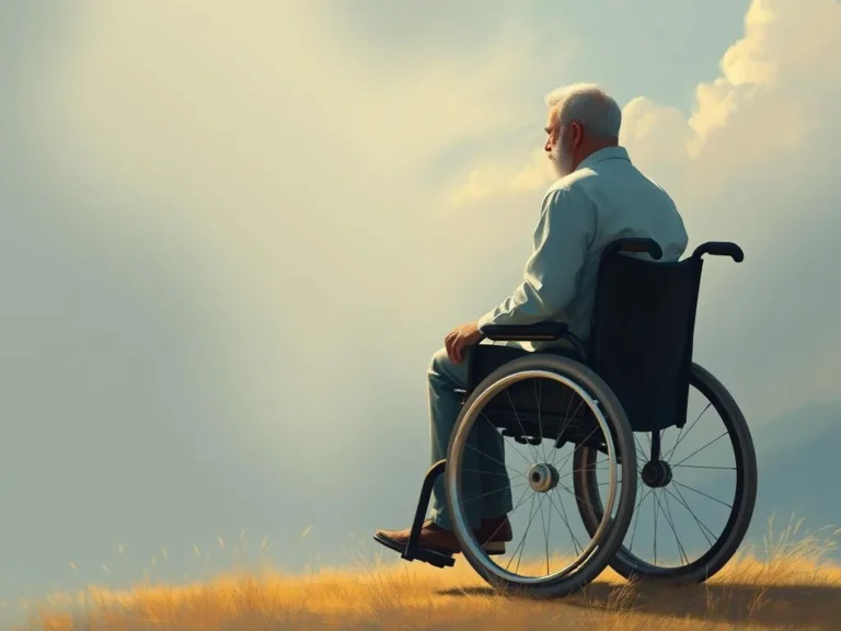 Husband in Wheelchair Spiritual Meaning: A Journey of Love and Resilience