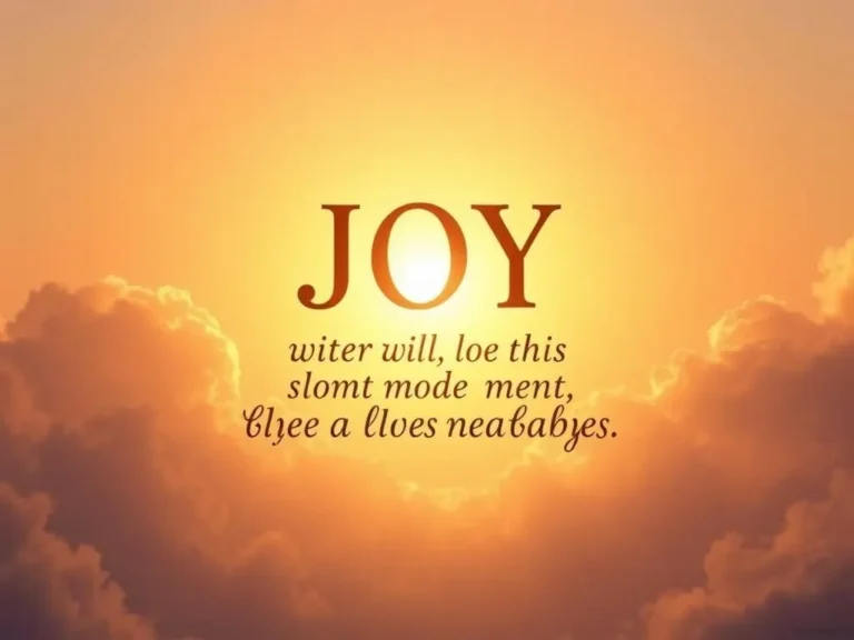 Joy Quotes Spiritual Meaning: Discover the Deeper Essence of Joy