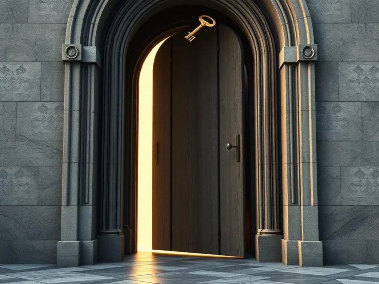 Keys in Door Spiritual Meaning: Unlocking New Beginnings and Opportunities