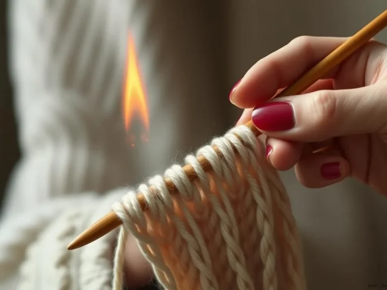 Knitting Needle Spiritual Meaning: Unraveling the Threads of Connection and Creativity