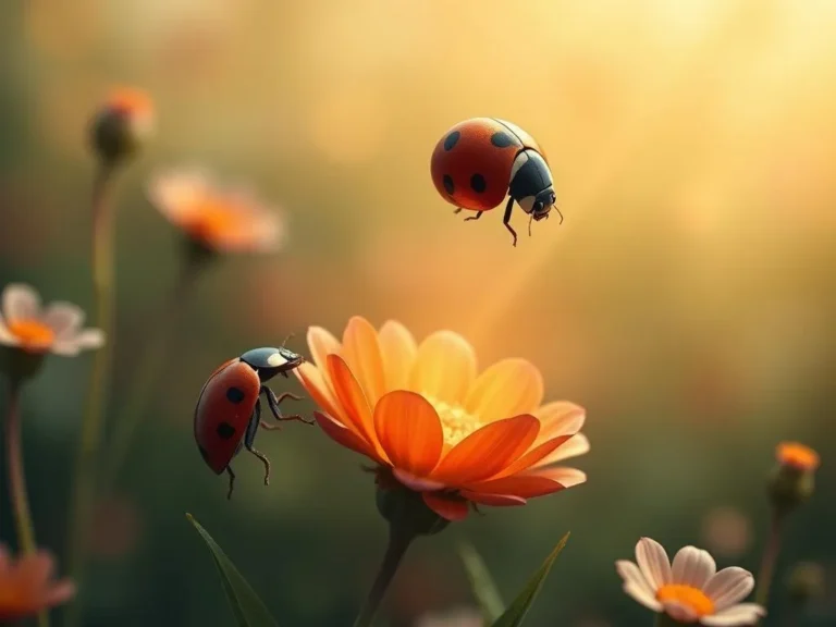 Ladybug Lands on You Spiritual Meaning: A Journey into Nature’s Messengers