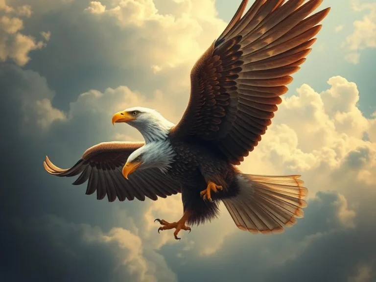 Large Eagle Spiritual Meaning: A Journey into Wisdom and Freedom